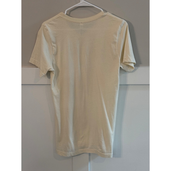 Women's Cream Minnie Mouse 'Let's Go Girls' Short Sleeve Tee S - Picture 4 of 5